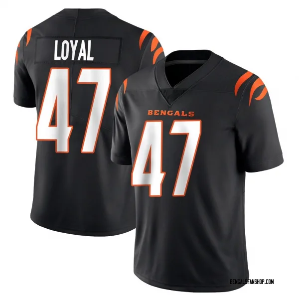 Men's Shaquan Loyal Cincinnati Bengals Limited Black Team Color Vapor Untouchable Jersey
