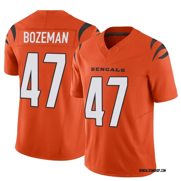 Men's Swayze Bozeman Cincinnati Bengals Limited Orange Vapor F.U.S.E. Jersey
