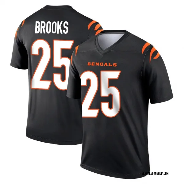 Men's Tahj Brooks Cincinnati Bengals Legend Black Jersey