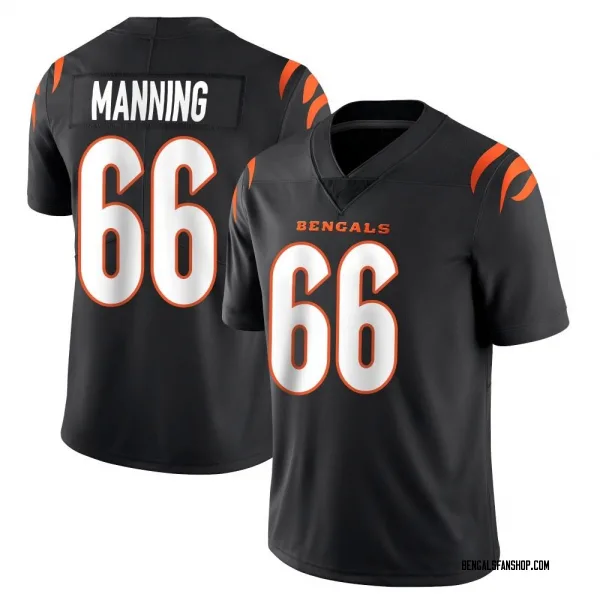 Men's Tashawn Manning Cincinnati Bengals Limited Black Team Color Vapor Untouchable Jersey