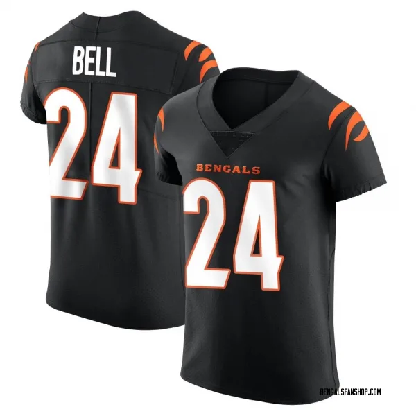 Men's Vonn Bell Cincinnati Bengals Elite Black Team Color Vapor Untouchable Jersey