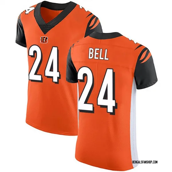 Men's Vonn Bell Cincinnati Bengals Elite Orange Alternate Vapor Untouchable Jersey