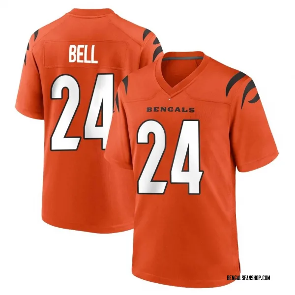 Men's Vonn Bell Cincinnati Bengals Game Orange Jersey