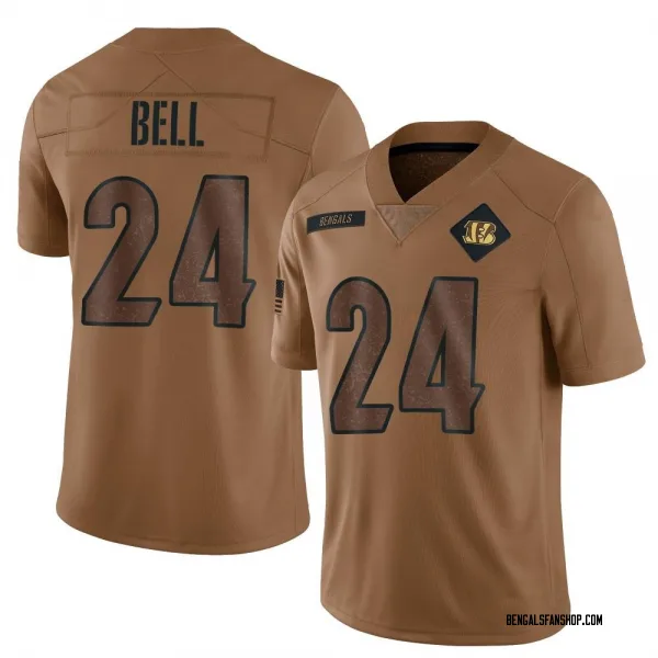 Men's Vonn Bell Cincinnati Bengals Limited Brown 2023 Salute To Service Jersey