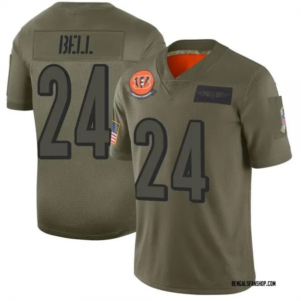 Men's Vonn Bell Cincinnati Bengals Limited Camo 2019 Salute to Service Jersey
