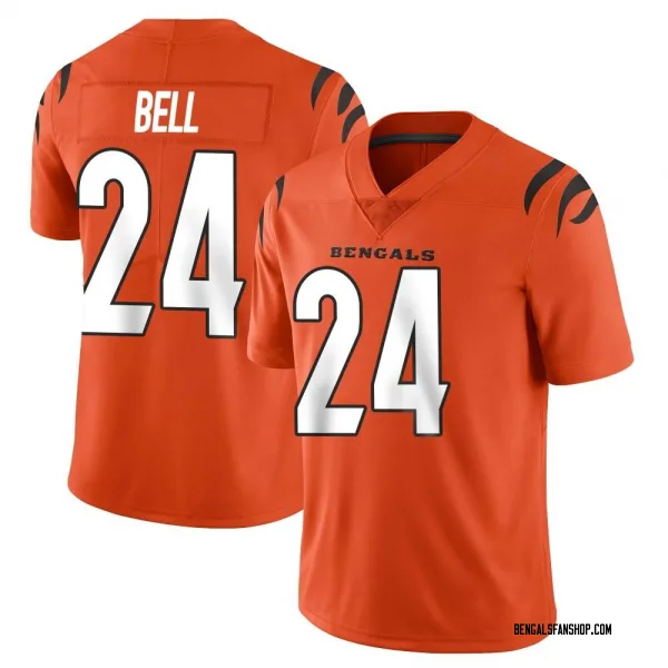 Men's Vonn Bell Cincinnati Bengals Limited Orange Vapor Untouchable Jersey