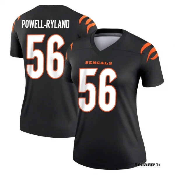 Women's Antwaun Powell-Ryland Cincinnati Bengals Legend Black Jersey