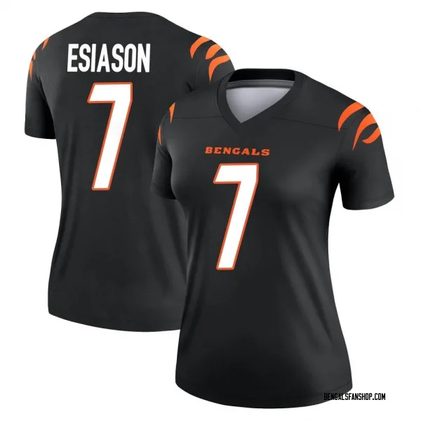 Women's Boomer Esiason Cincinnati Bengals Legend Black Jersey