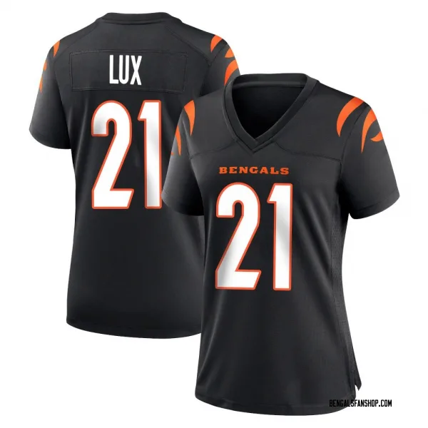 Women's Bralyn Lux Cincinnati Bengals Game Black Team Color Jersey