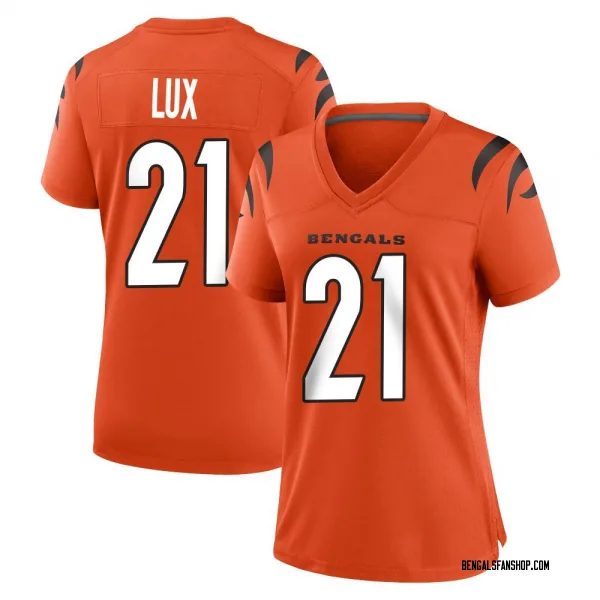 Women's Bralyn Lux Cincinnati Bengals Game Orange Jersey