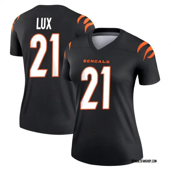Women's Bralyn Lux Cincinnati Bengals Legend Black Jersey