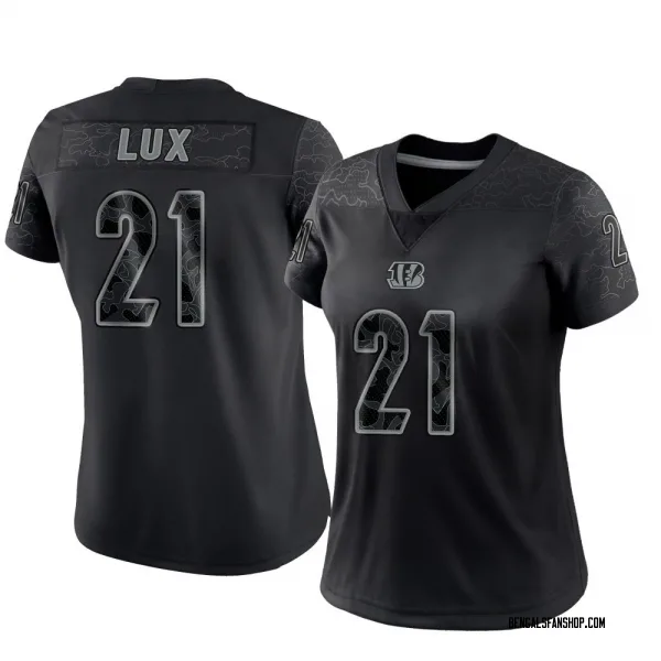 Women's Bralyn Lux Cincinnati Bengals Limited Black Reflective Jersey