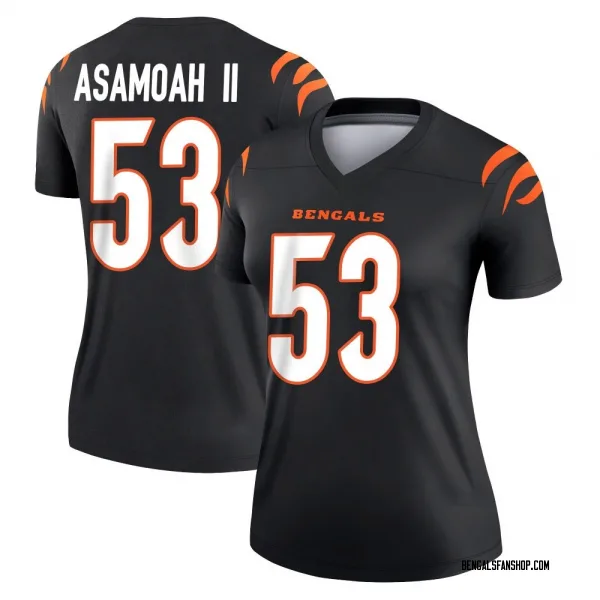 Women's Brian Asamoah II Cincinnati Bengals Legend Black Jersey
