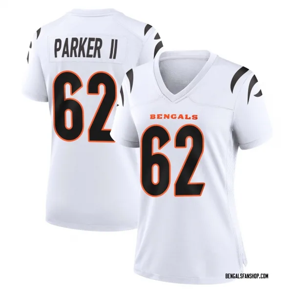 Women's Brian Parker II Cincinnati Bengals Game White Jersey