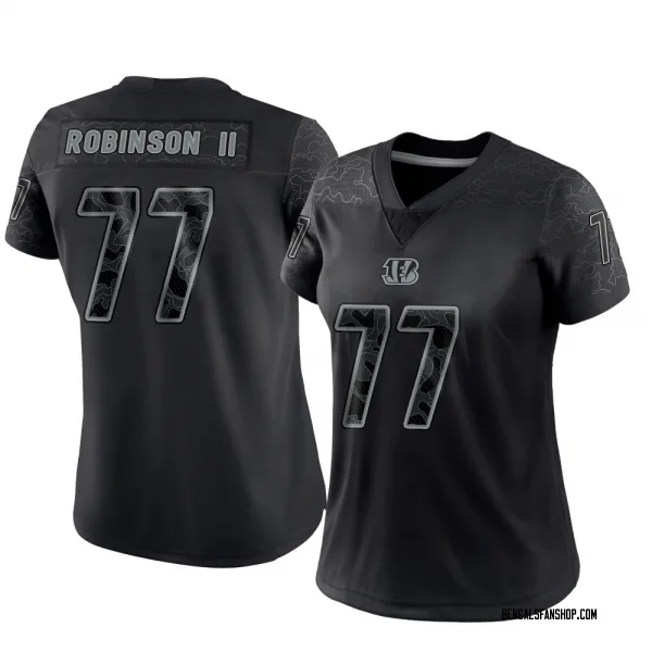 Women's Corey Robinson II Cincinnati Bengals Limited Black Reflective Jersey