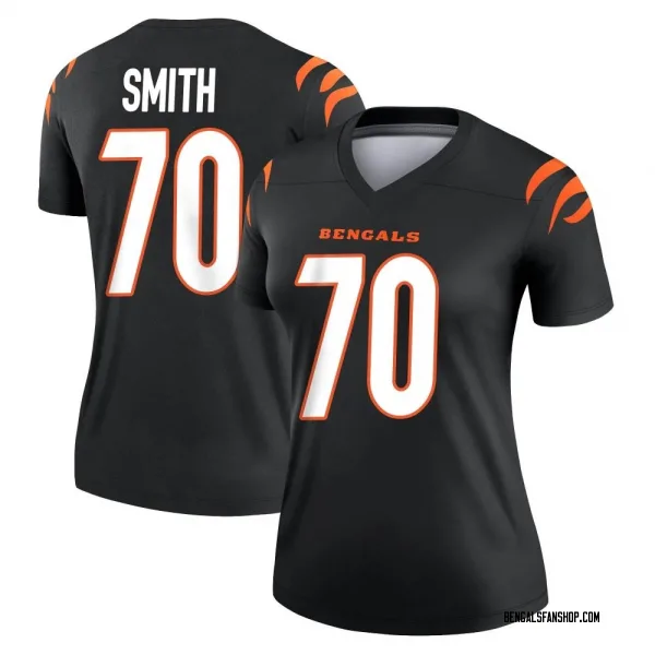 Women's D'Ante Smith Cincinnati Bengals Legend Black Jersey