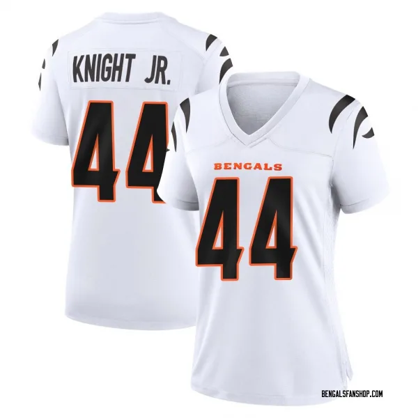 Women's Demetrius Knight Jr. Cincinnati Bengals Game White Jersey