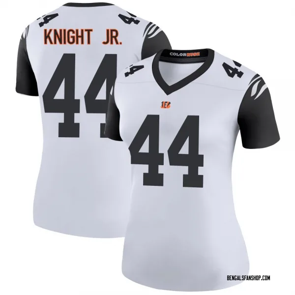 Women's Demetrius Knight Jr. Cincinnati Bengals Legend White Color Rush Jersey
