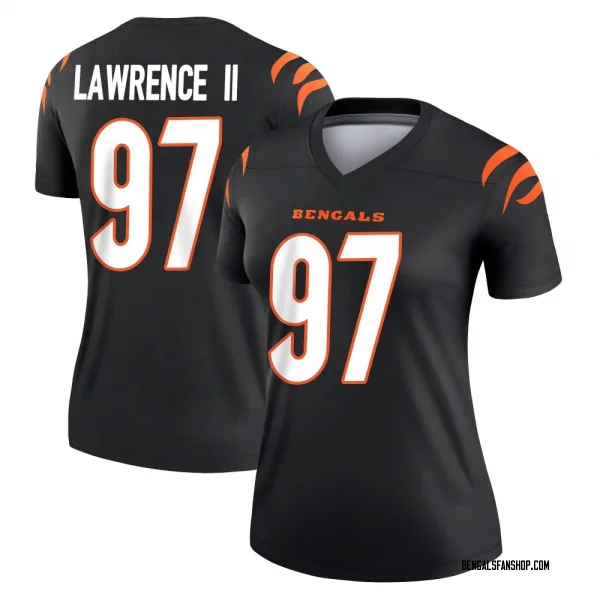 Women's Dexter Lawrence II Cincinnati Bengals Legend Black Jersey