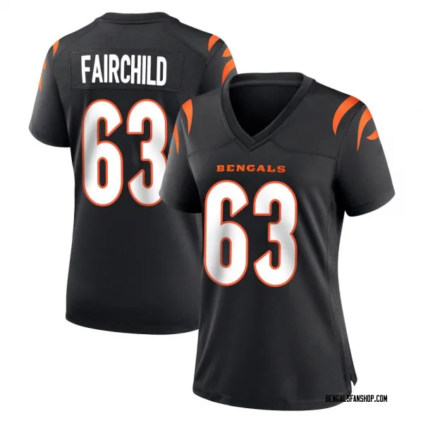 Women's Dylan Fairchild Cincinnati Bengals Game Black Team Color Jersey