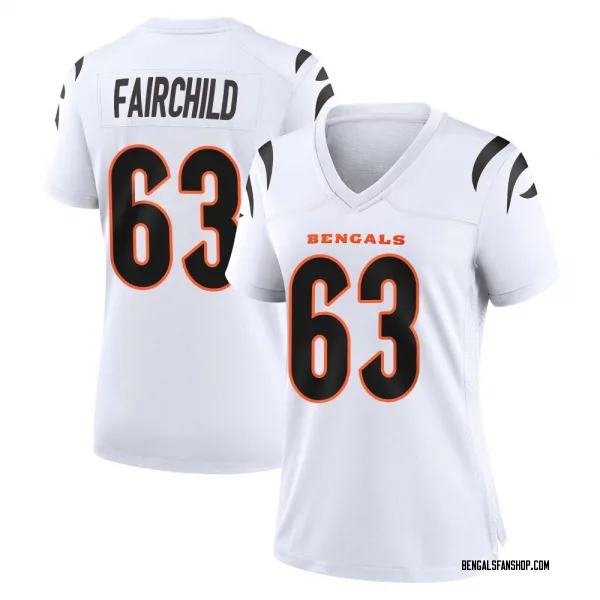 Women's Dylan Fairchild Cincinnati Bengals Game White Jersey
