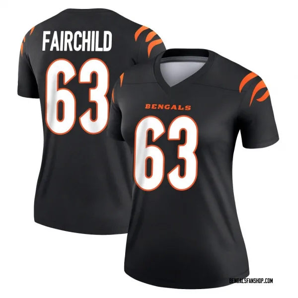 Women's Dylan Fairchild Cincinnati Bengals Legend Black Jersey