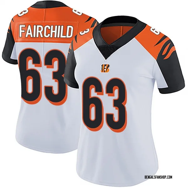 Women's Dylan Fairchild Cincinnati Bengals Limited White Vapor Untouchable Jersey