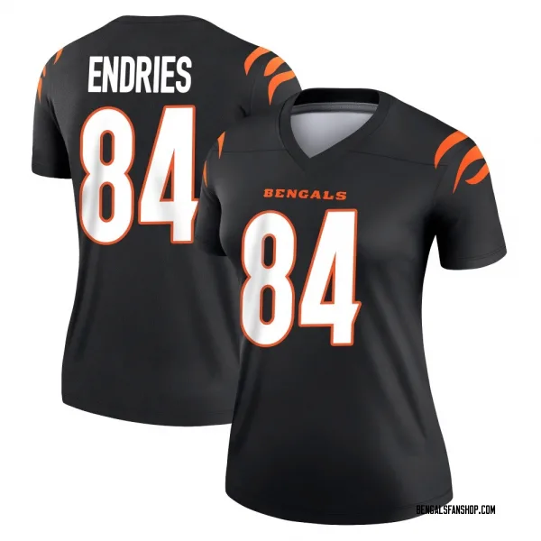 Women's Jack Endries Cincinnati Bengals Legend Black Jersey