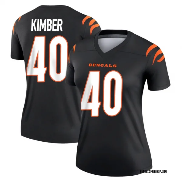 Women's Jalen Kimber Cincinnati Bengals Legend Black Jersey