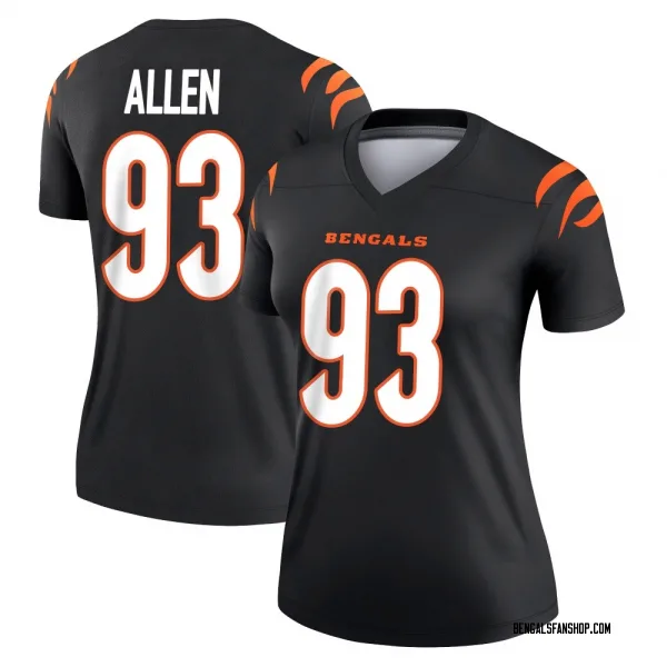 Women's Jonathan Allen Cincinnati Bengals Legend Black Jersey
