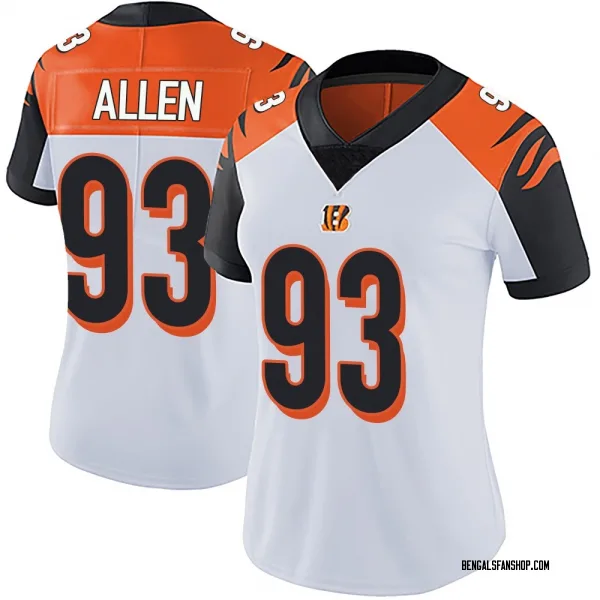 Women's Jonathan Allen Cincinnati Bengals Limited White Vapor Untouchable Jersey
