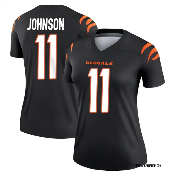 Women's Josh Johnson Cincinnati Bengals Legend Black Jersey