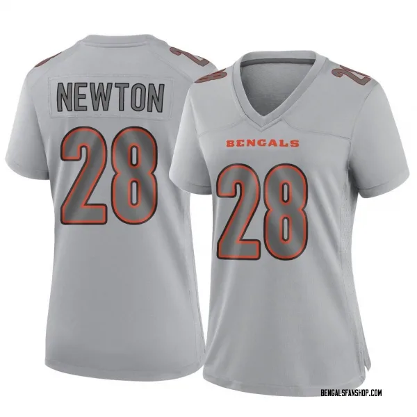 Women's Josh Newton Cincinnati Bengals Game Gray Atmosphere Fashion Jersey
