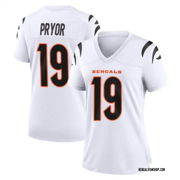Women's Kendric Pryor Cincinnati Bengals Game White Jersey