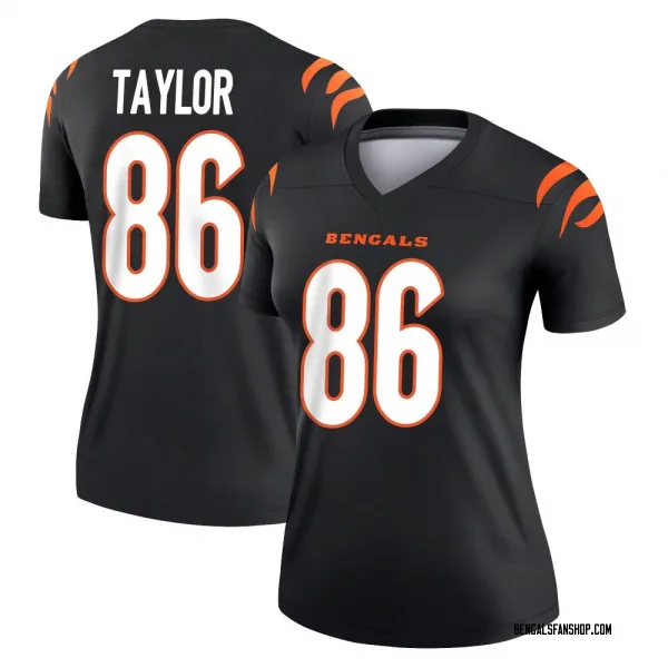 Women's Kole Taylor Cincinnati Bengals Legend Black Jersey