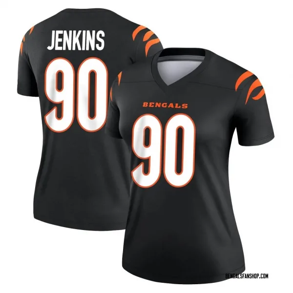 Women's Kris Jenkins Jr. Cincinnati Bengals Legend Black Jersey