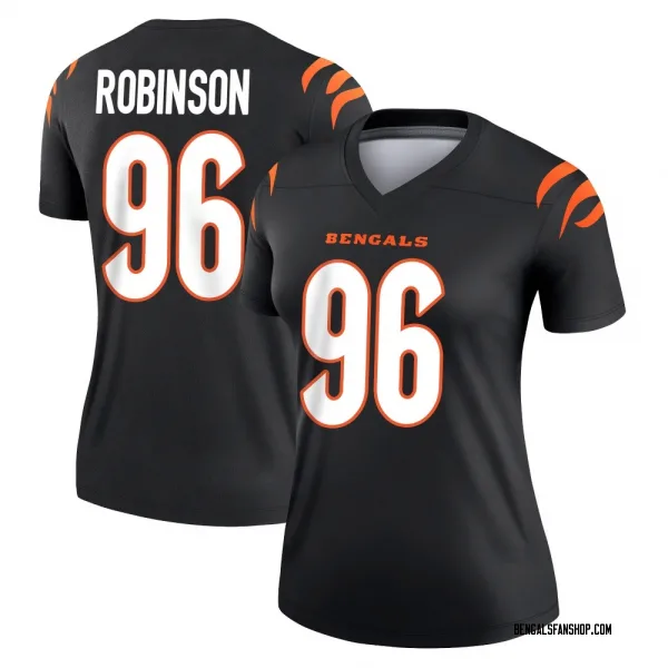 Women's Landon Robinson Cincinnati Bengals Legend Black Jersey