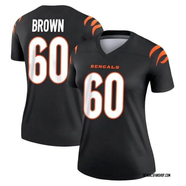 Women's Liam Brown Cincinnati Bengals Legend Black Jersey