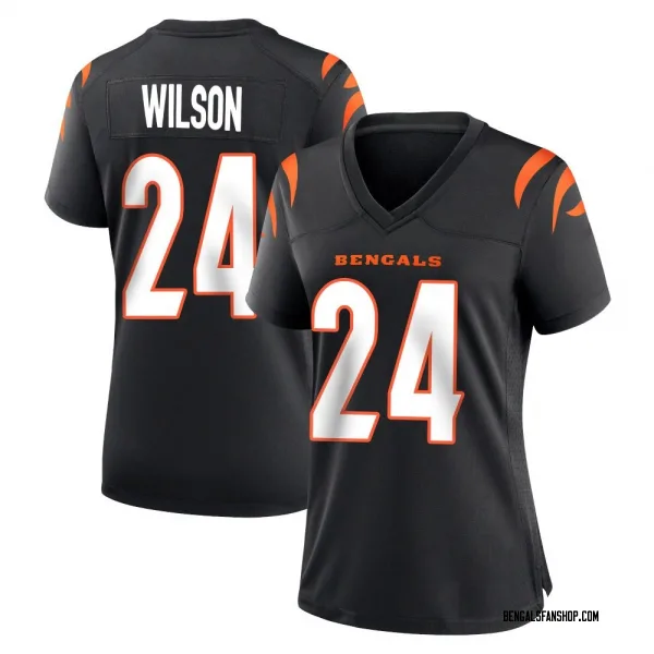 Women's Marco Wilson Cincinnati Bengals Game Black Team Color Jersey