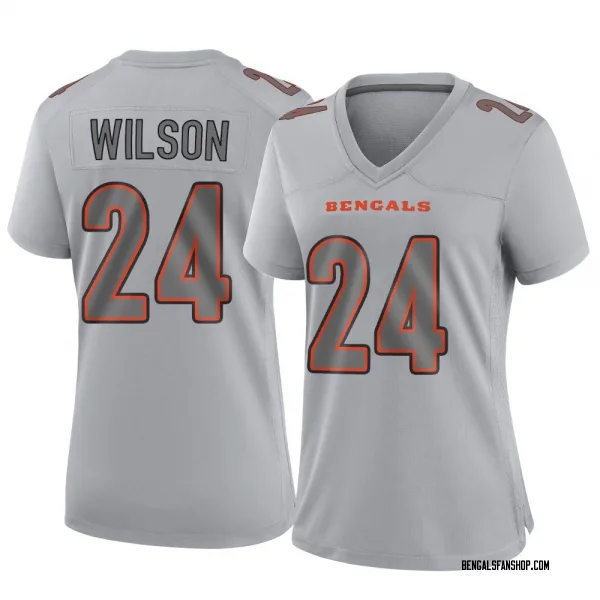 Women's Marco Wilson Cincinnati Bengals Game Gray Atmosphere Fashion Jersey