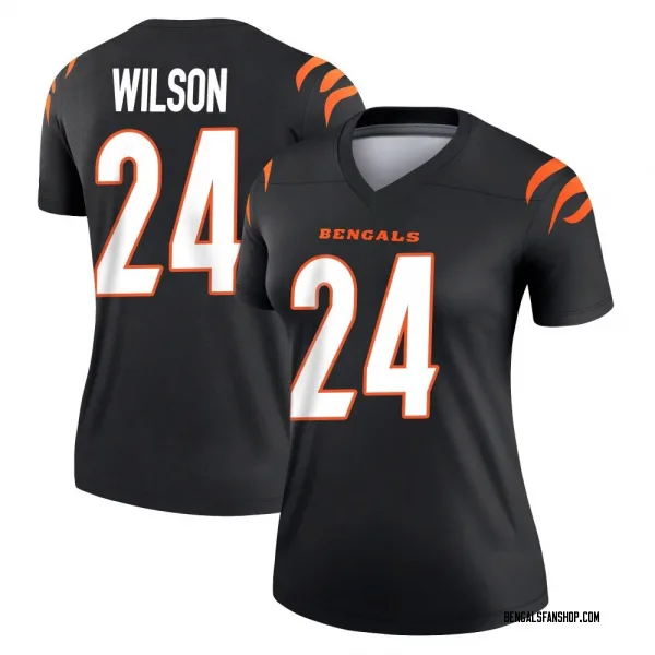 Women's Marco Wilson Cincinnati Bengals Legend Black Jersey