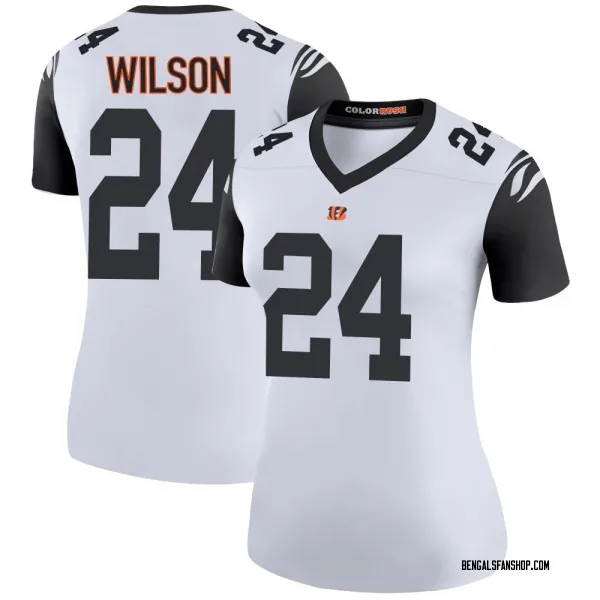 Women's Marco Wilson Cincinnati Bengals Legend White Color Rush Jersey