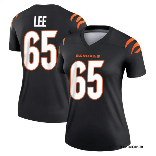 Women's Matt Lee Cincinnati Bengals Legend Black Jersey