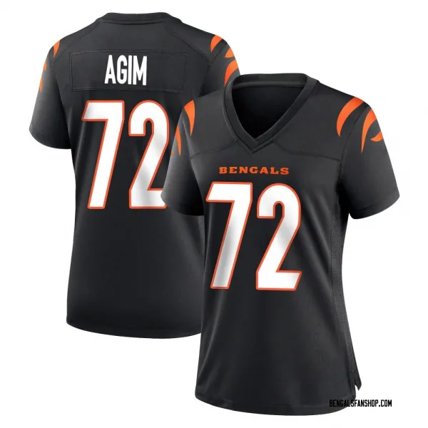 Women's McTelvin Agim Cincinnati Bengals Game Black Team Color Jersey