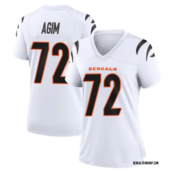 Women's McTelvin Agim Cincinnati Bengals Game White Jersey