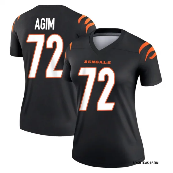Women's McTelvin Agim Cincinnati Bengals Legend Black Jersey