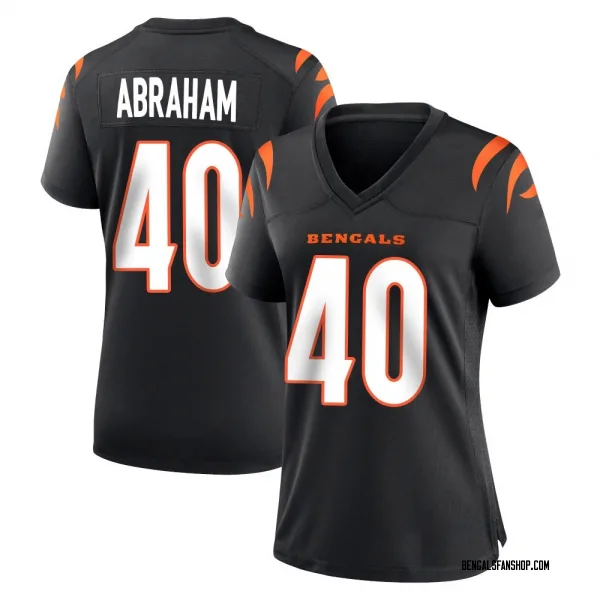 Women's Micah Abraham Cincinnati Bengals Game Black Team Color Jersey