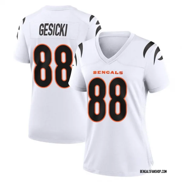 Women's Mike Gesicki Cincinnati Bengals Game White Jersey