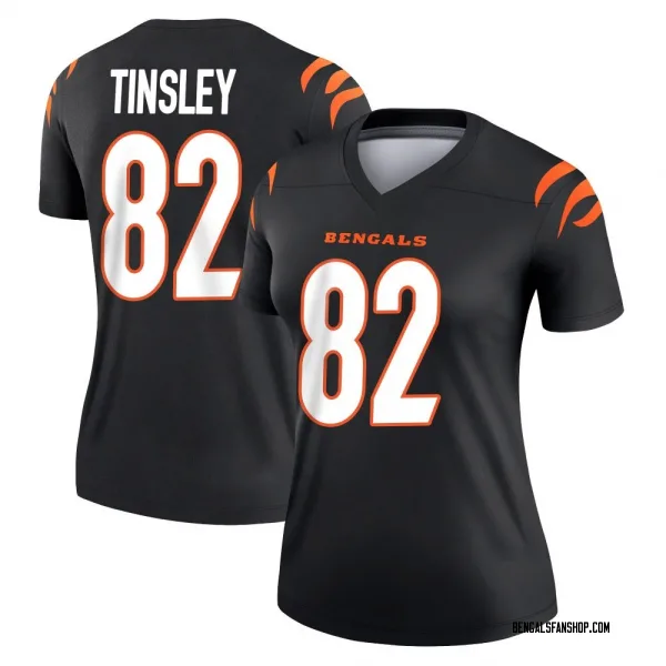 Women's Mitchell Tinsley Cincinnati Bengals Legend Black Jersey