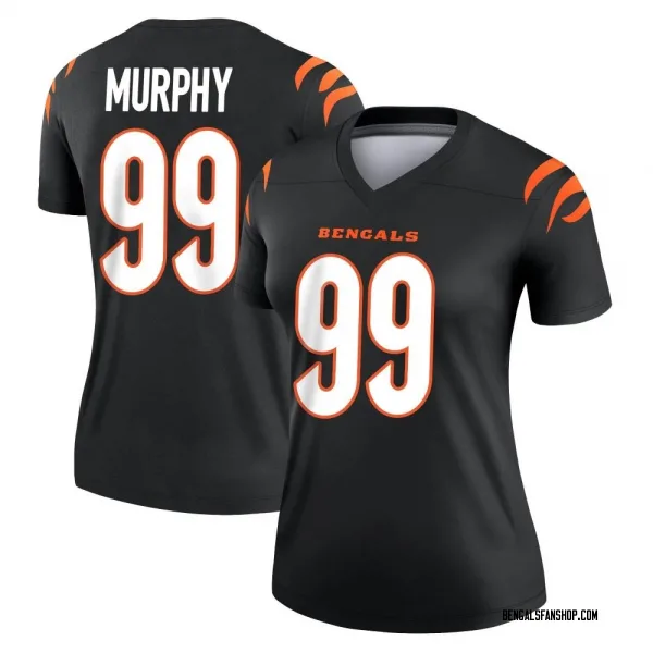 Women's Myles Murphy Cincinnati Bengals Legend Black Jersey